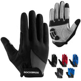 ROCKBROS Cycling Gloves for Men Women Breathable Gel Pad Road Mountain Bike Gloves