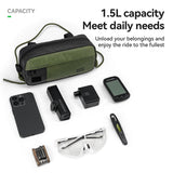 Sustainable Eco-Friendly Bike Front Bag 1.5L