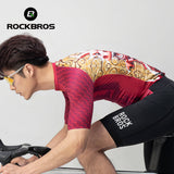 ROCKBROS Dragon Year Paint Model Series Quick Dry Cycling Jersey for Spring Summer