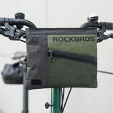 Sustainable Eco-Friendly Bike Handlebar Bag Crossbody Bag 1.5L