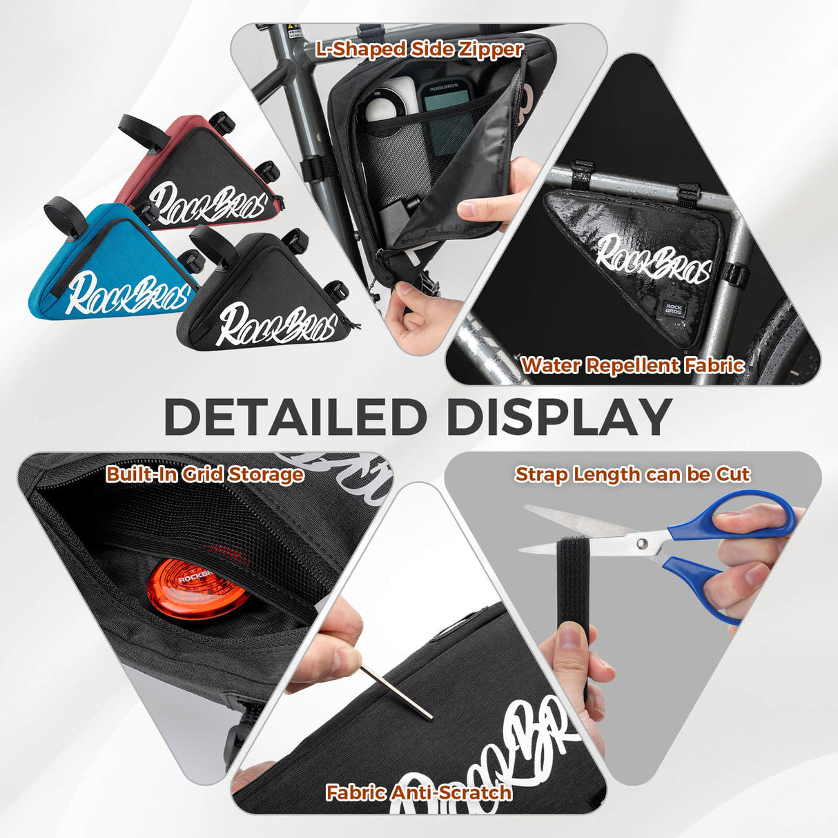 FlashRide Sketch Bike Triangle Bag - 1.4L