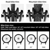ROCKBROS Foldable Bike Stand Portable Bicycle Rack for Easy Storage
