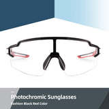 Half-Frame Photochromic Sports Sunglasses (UV400)