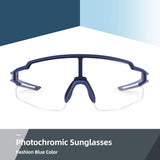 Half-Frame Photochromic Sports Sunglasses (UV400)