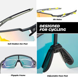 Half-Frame Photochromic Sports Sunglasses (UV400)