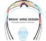 Half-Frame Photochromic Sports Sunglasses (UV400)