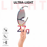 Half-Frame Photochromic Sports Sunglasses (UV400)
