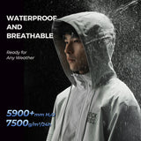 Long Raincoat Waterproof Poncho Jackets