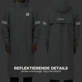Long Raincoat Waterproof Poncho Jackets