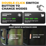 ROCKBROS Magnetic Bike Tail Light Smart Brake Light Bike Waterproof
