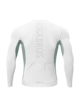 Men's Colorblock Long-Sleeve Cycling Jersey