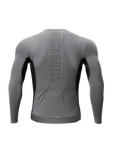 Men's Colorblock Long-Sleeve Cycling Jersey