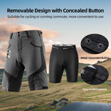 ROCKBROS Men's Cycling Shorts 4D Padded Compression Shorts