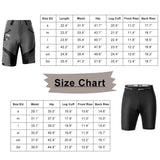 ROCKBROS Men's Cycling Shorts 4D Padded Compression Shorts