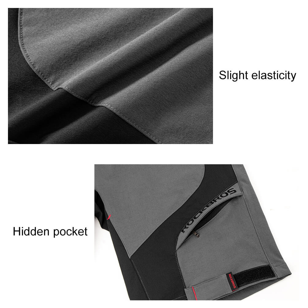 ROCKBROS Men's Cycling Shorts 4D Padded Compression Shorts