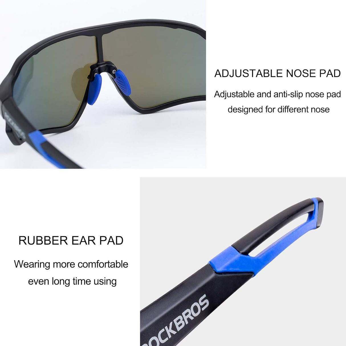 UV400 Polarized Sunglasses for Cycling