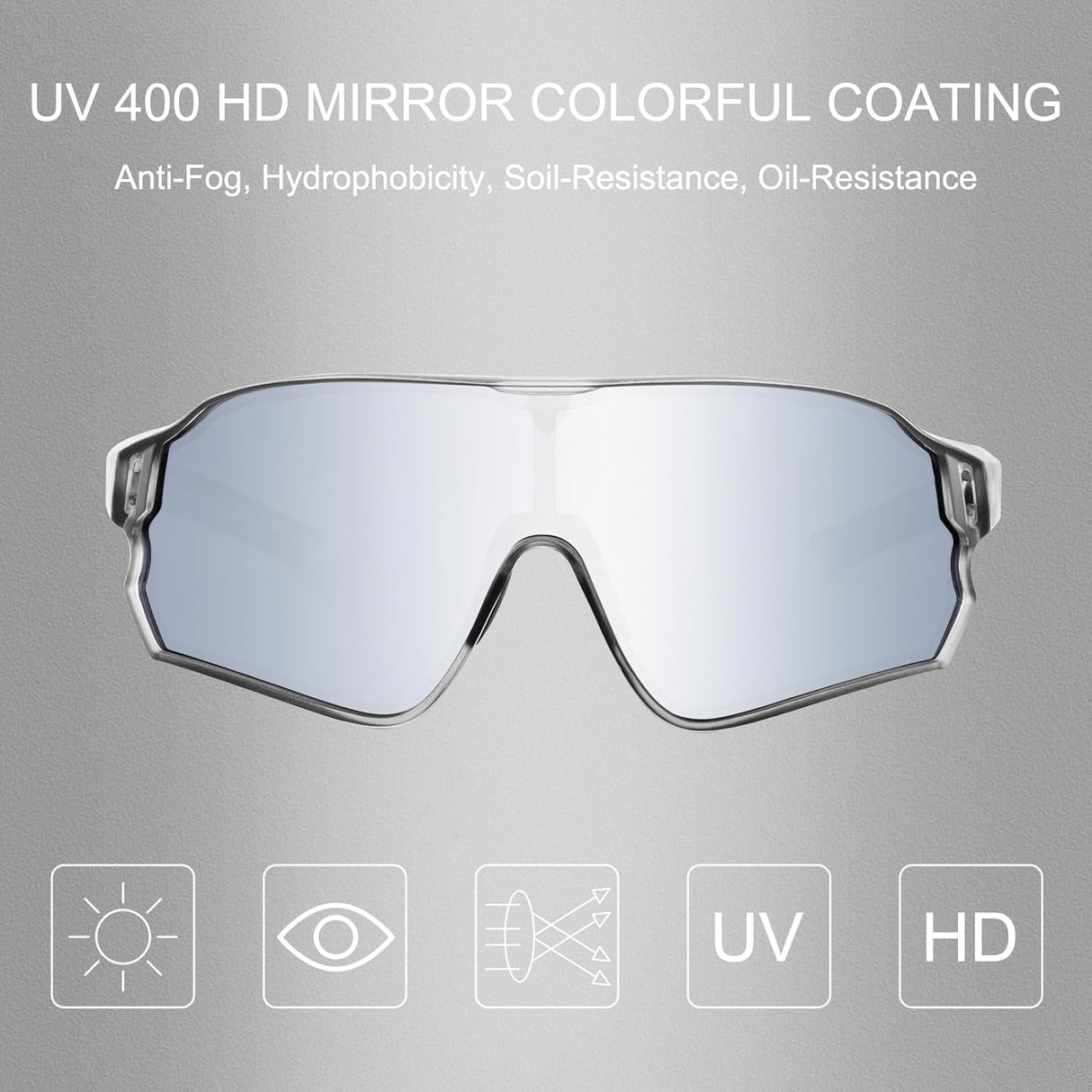 UV400 Polarized Sunglasses for Cycling