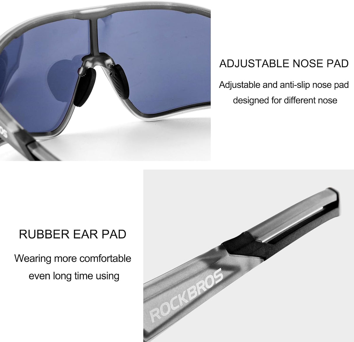 UV400 Polarized Sunglasses for Cycling
