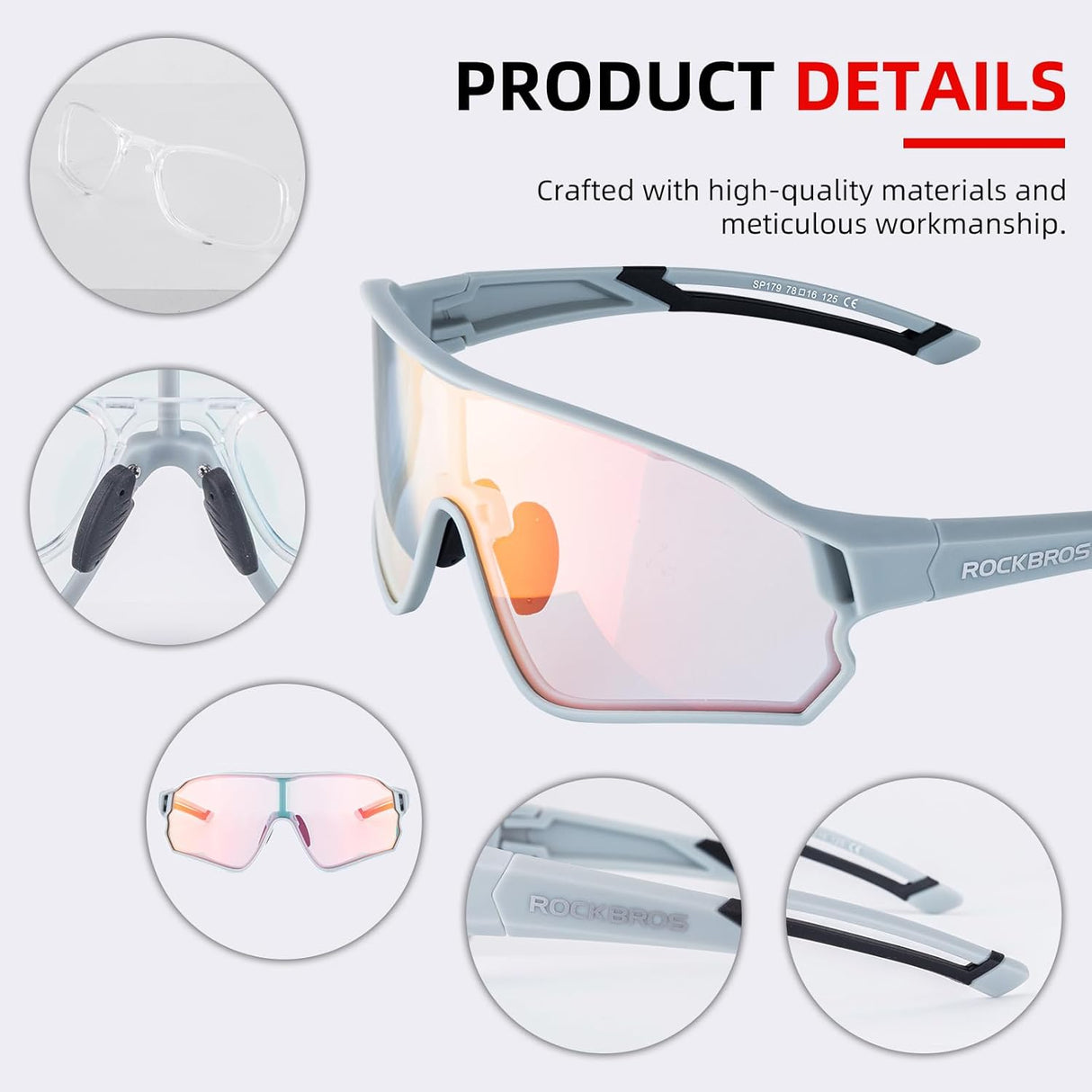 UV400 Polarized Sunglasses for Cycling