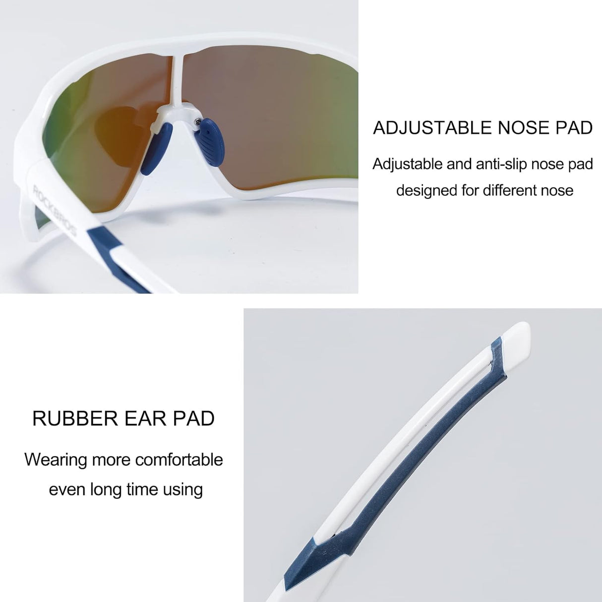 UV400 Polarized Sunglasses for Cycling