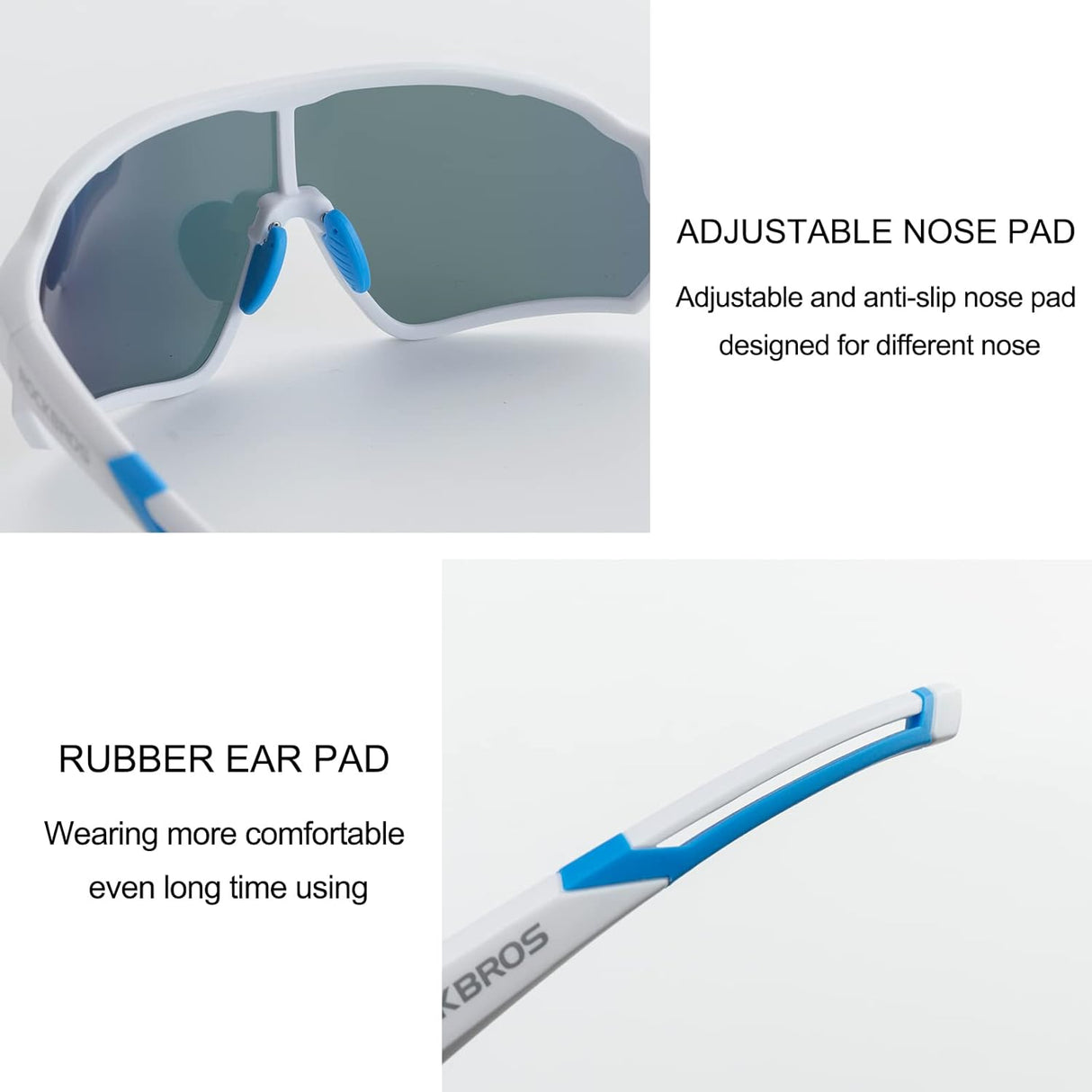 UV400 Polarized Sunglasses for Cycling