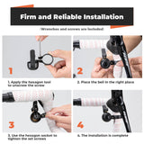 Bike Bell for Road Bike – Loud Sound Handlebar Ring