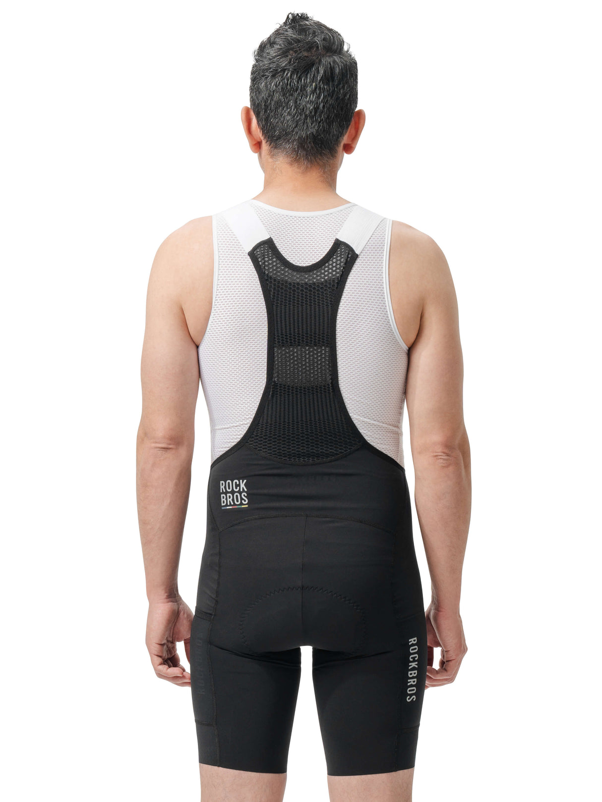 Men's ROAD-TO-SKY Bib Cycling Shorts With Elastic Interface® Pad
