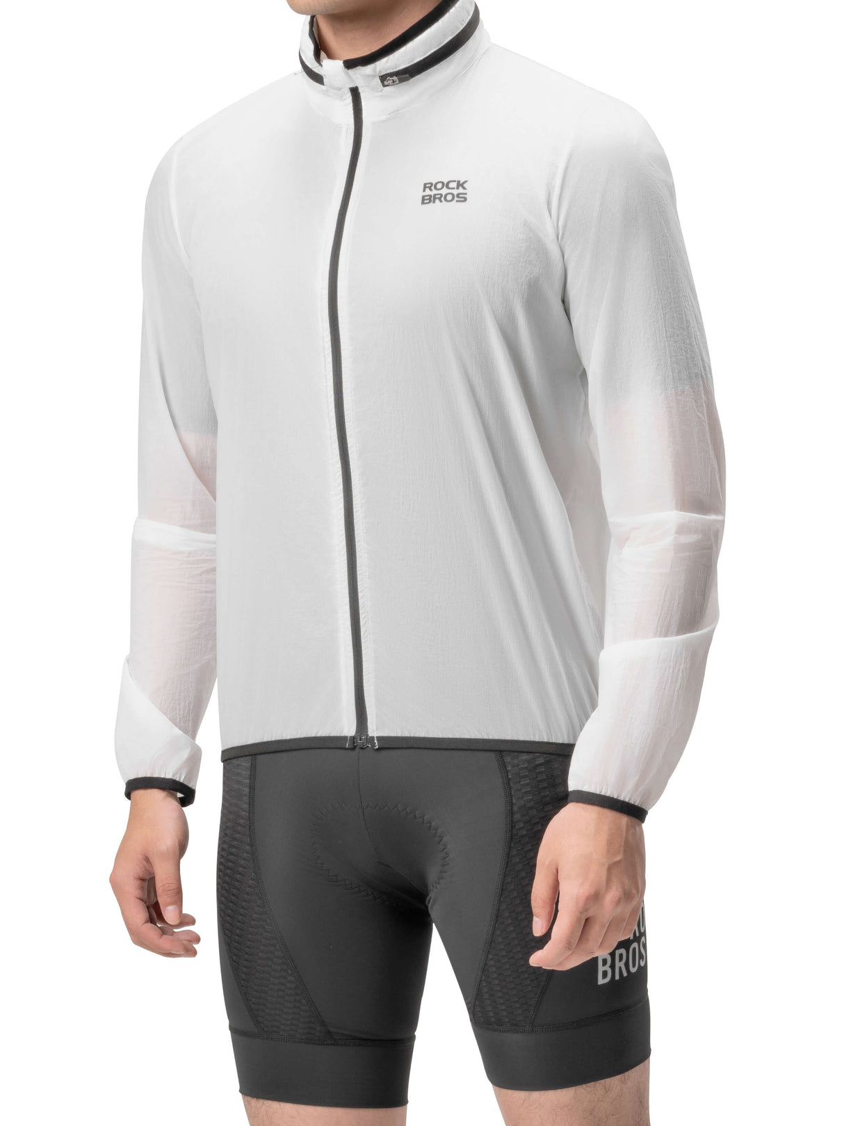 Unisex Solar-Powered Glow Cycling Jacket