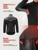 Unisex Thermal Winter Cycling Jacket