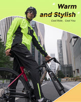 Winter Thermal Tights Windproof Bike Cycling Pants for Running Outdoor Hiking Gear