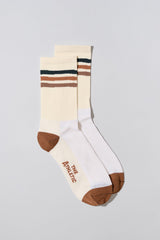 Wavy Stripes Earthtone Socks