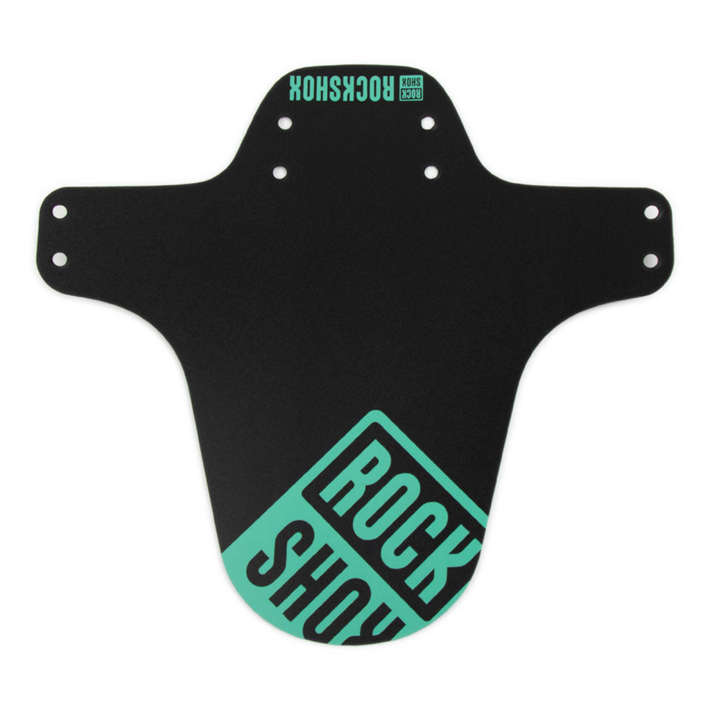 MTB Fender, Short Zip Tie, Black w/Gray Putty