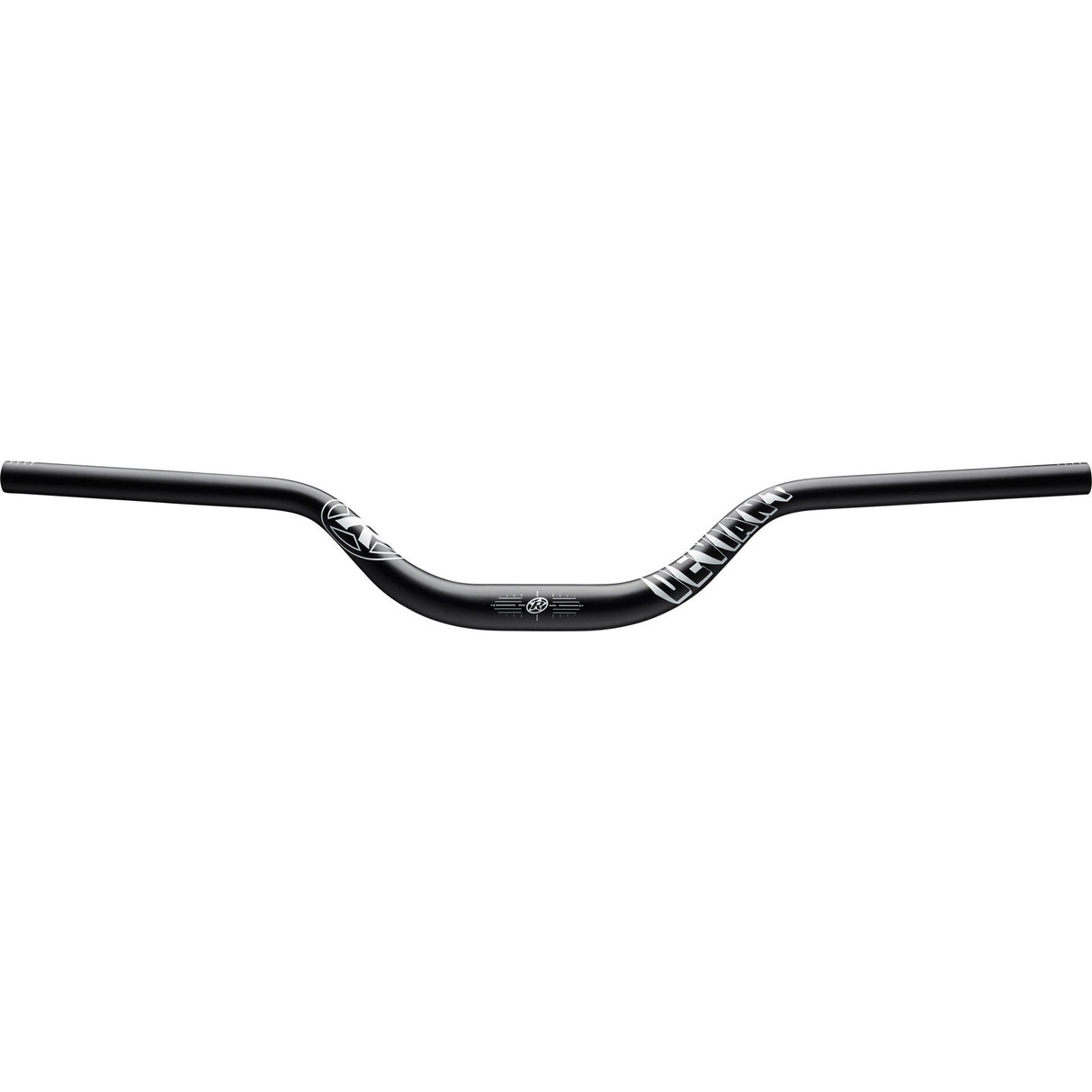 Deviant Riser Bar, (31.8) 76mm/730mm, Black/White  NLS
