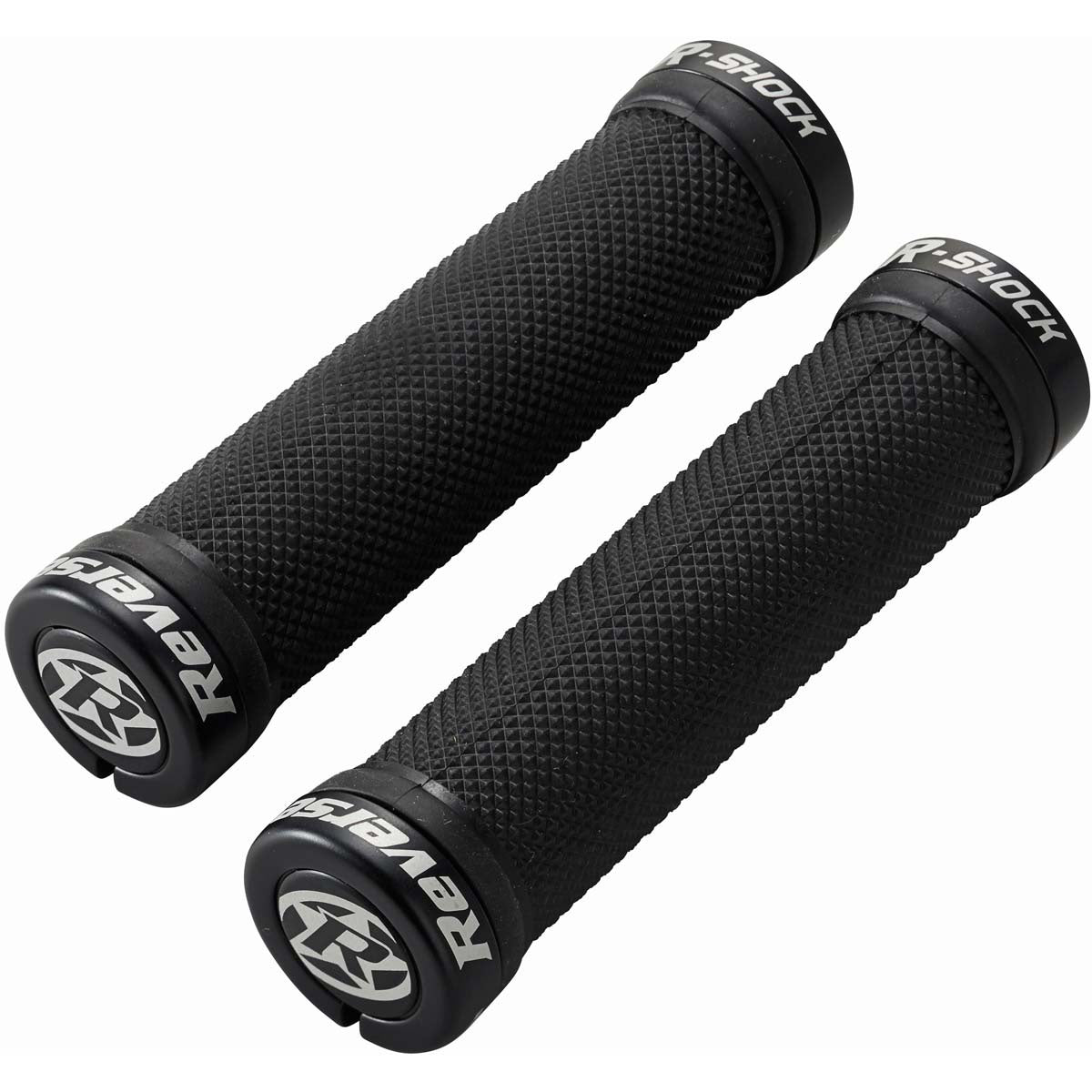 R-Shock Lock-On Grips, 31mm - Black/Black  NLS