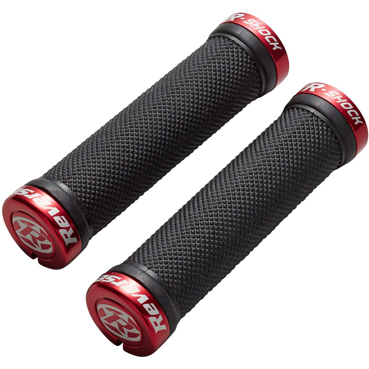 R-Shock Lock-On Grips, 31mm - Black/Red  NLS