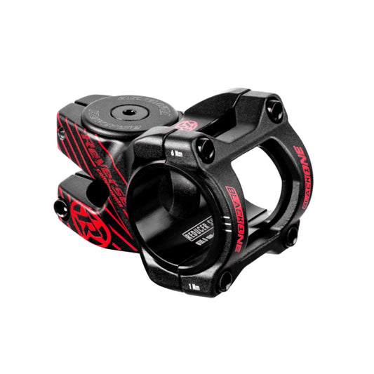 Reverse Black One D-2 Stem (31.8/35.0) 35mm Black/Red