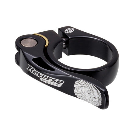 Long Life Q/R Seatpost Clamp, 31.8mm, Black