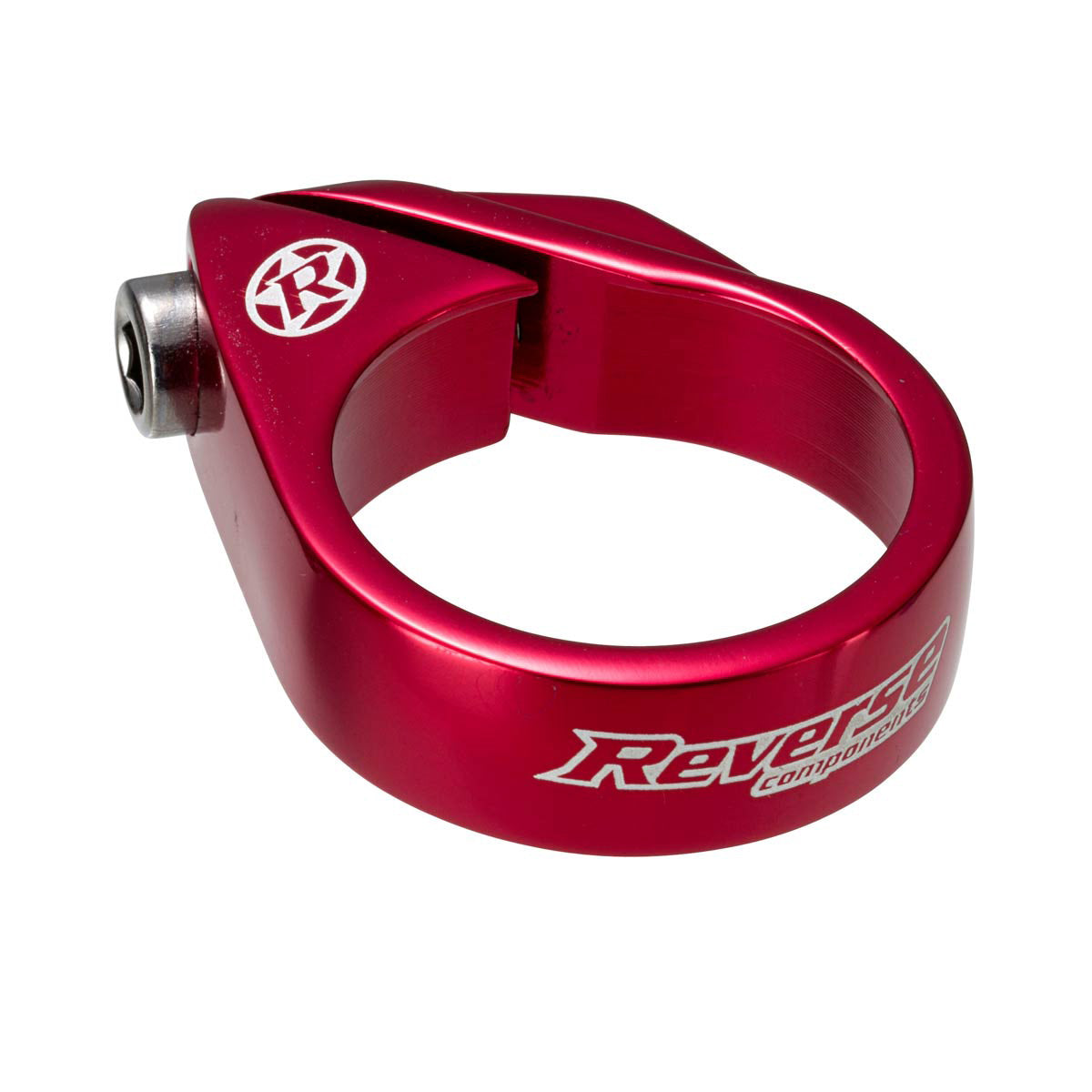 Bolt Seatpost Clamp, 34.9mm, Red
