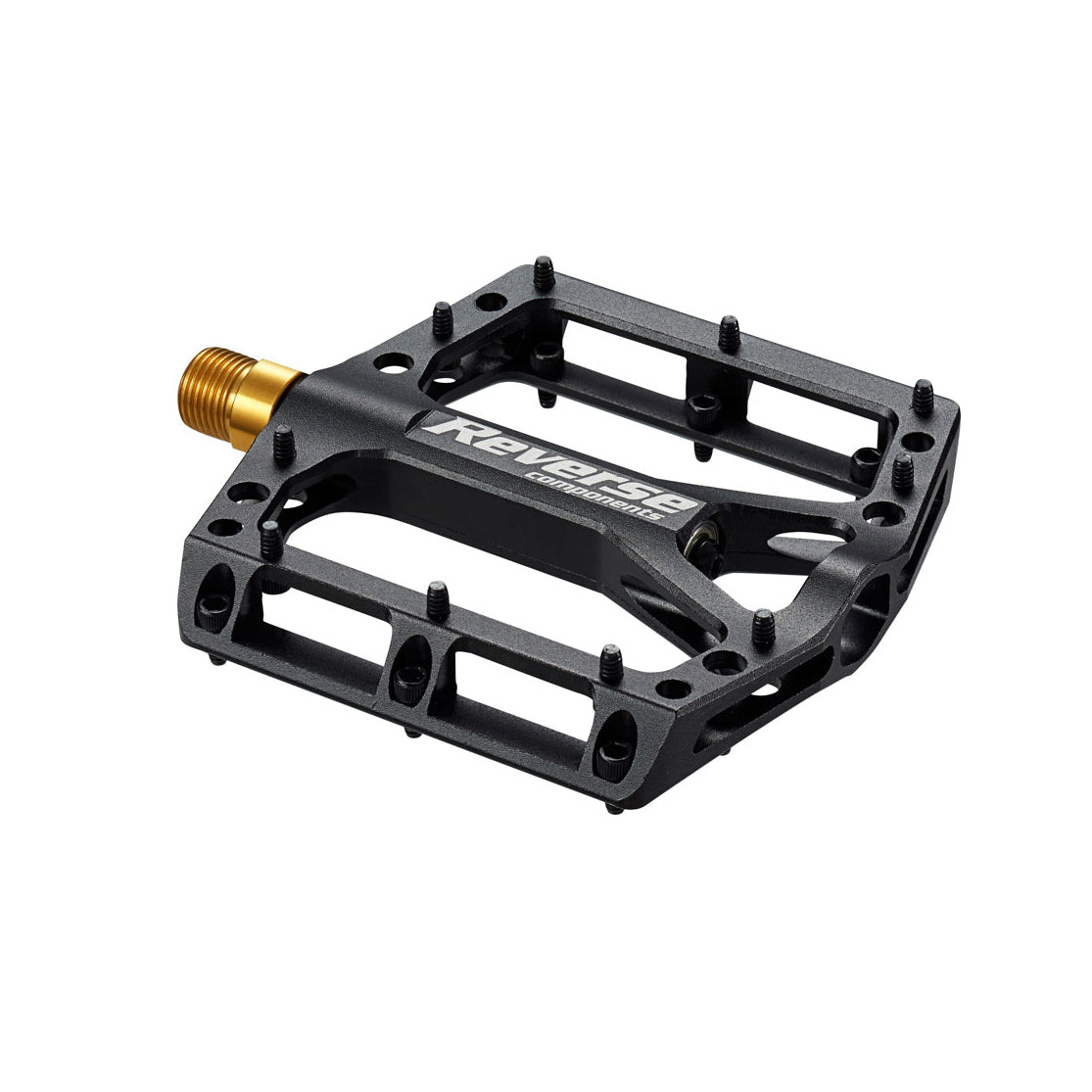 Reverse Black One Titanium Pedals Black