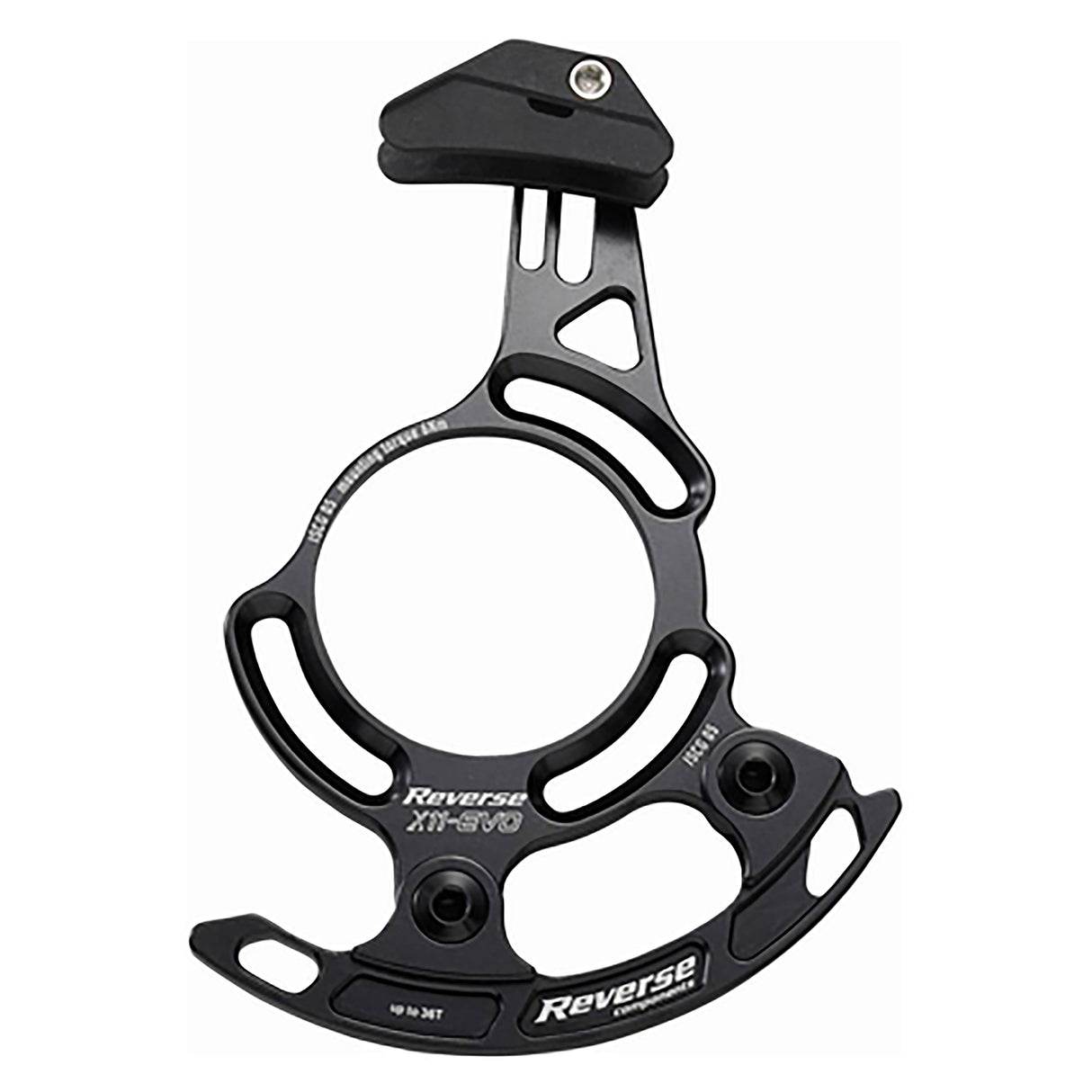 X11 Evo Chain Guide + Bash Guard, ISCG-05, Black