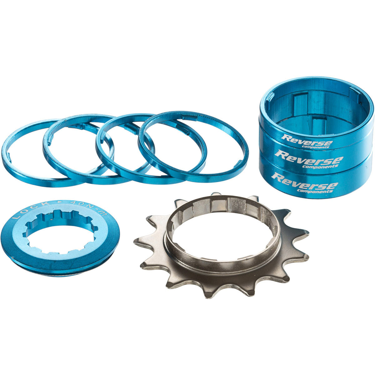 Single Speed Kit, 13t, Light Blue