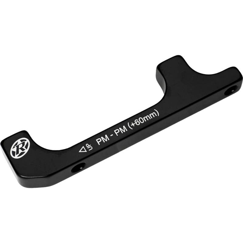 Reverse Disc Brake Adapter PM-PM +60mm  Black