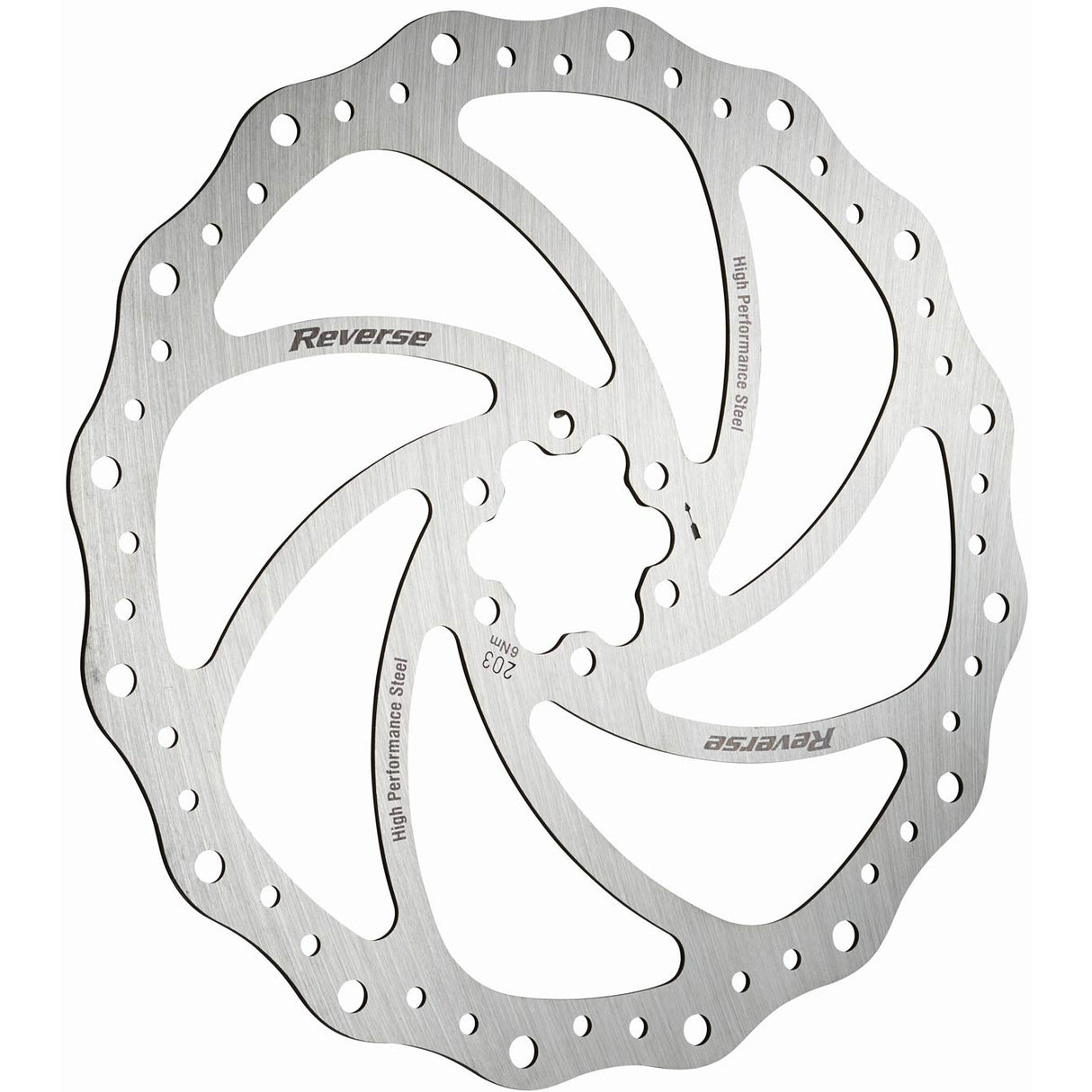Steel Disc Rotor, 203mm - Silver