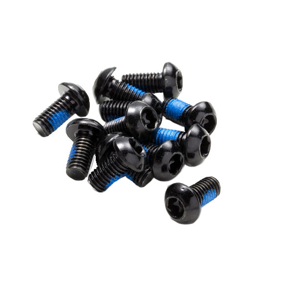 Disc Rotor Bolts, M5x10, 12/Pack - Black