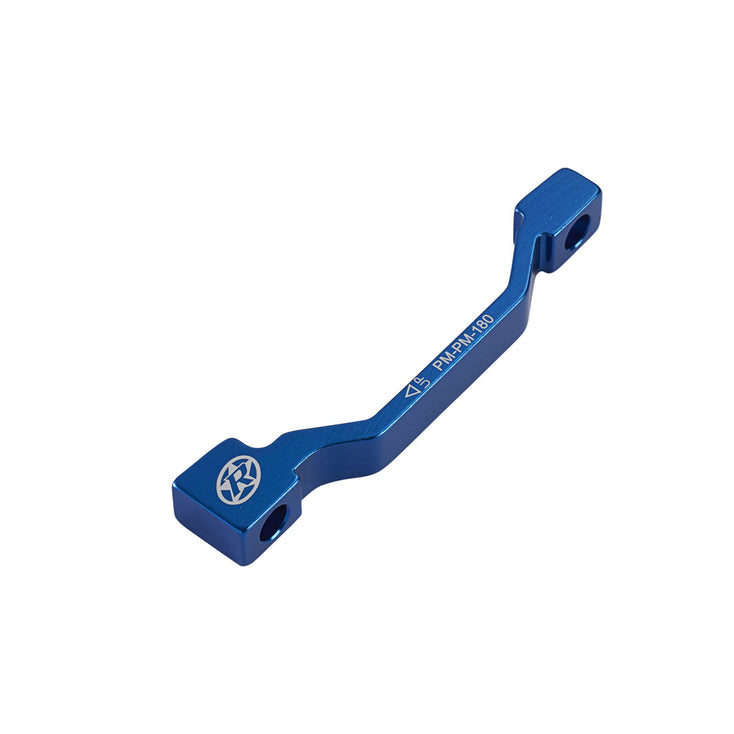 Disc Brake Adapter, PM-PM 180 Front/Rear, Blue