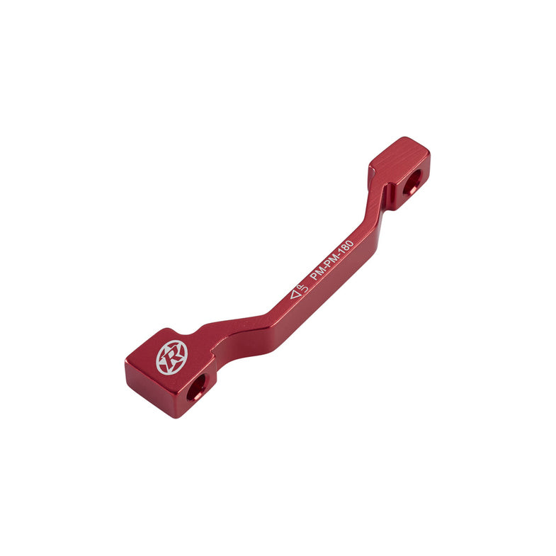 Disc Brake Adapter, PM-PM 180 Front/Rear, Red