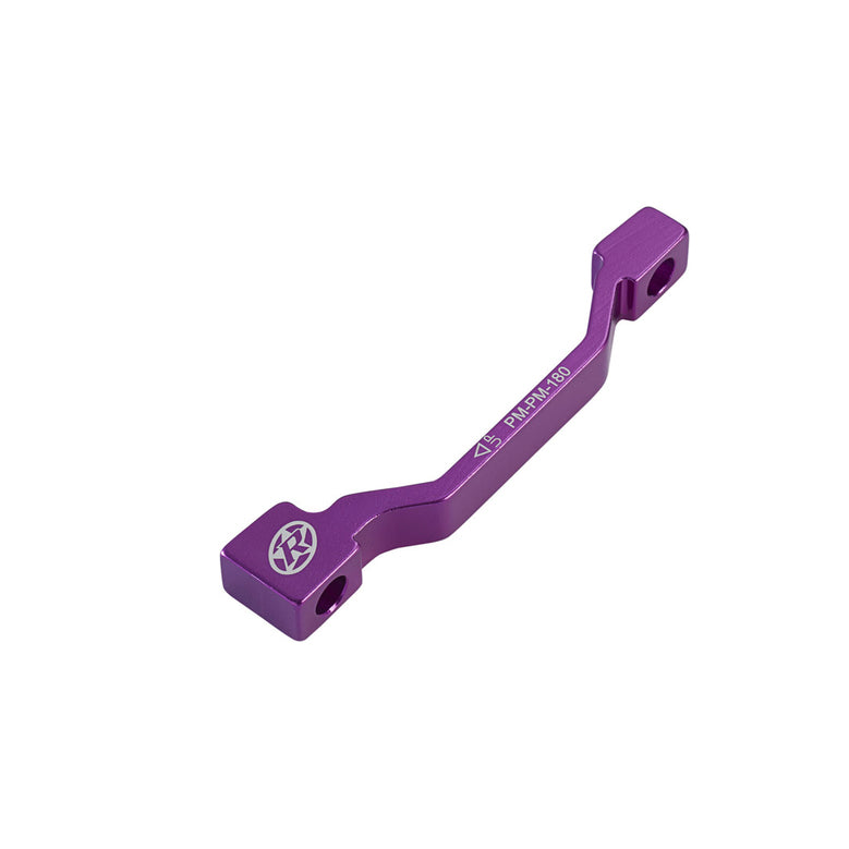 Reverse Disc Brake Adapter PM-PM 180 Front/Rear Purple