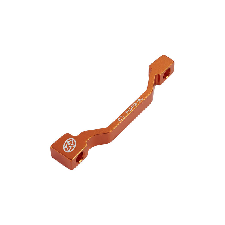 Disc Brake Adapter, PM-PM 180 Front/Rear, Orange