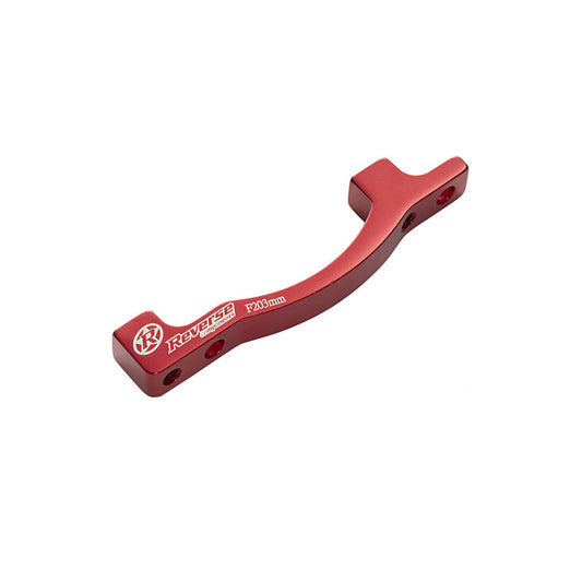 Reverse Disc Brake Adapter PM-PM 200 Front Red