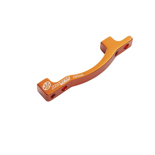 Reverse Disc Brake Adapter PM-PM 203 Front Orange